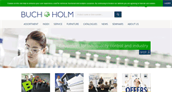 Desktop Screenshot of buch-holm.com