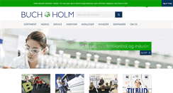Desktop Screenshot of buch-holm.dk