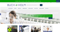 Desktop Screenshot of buch-holm.se